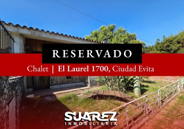 Chalet 4 ambientes El laurel, Ciudad Evita